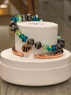 Bomb Party Bracelets New! Personally Curated Rose Gold Bracelet Stack!